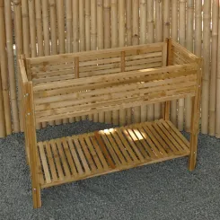 Hochbeet S INKL. KOKOSPLATTEN 13 MM PU FINISH 